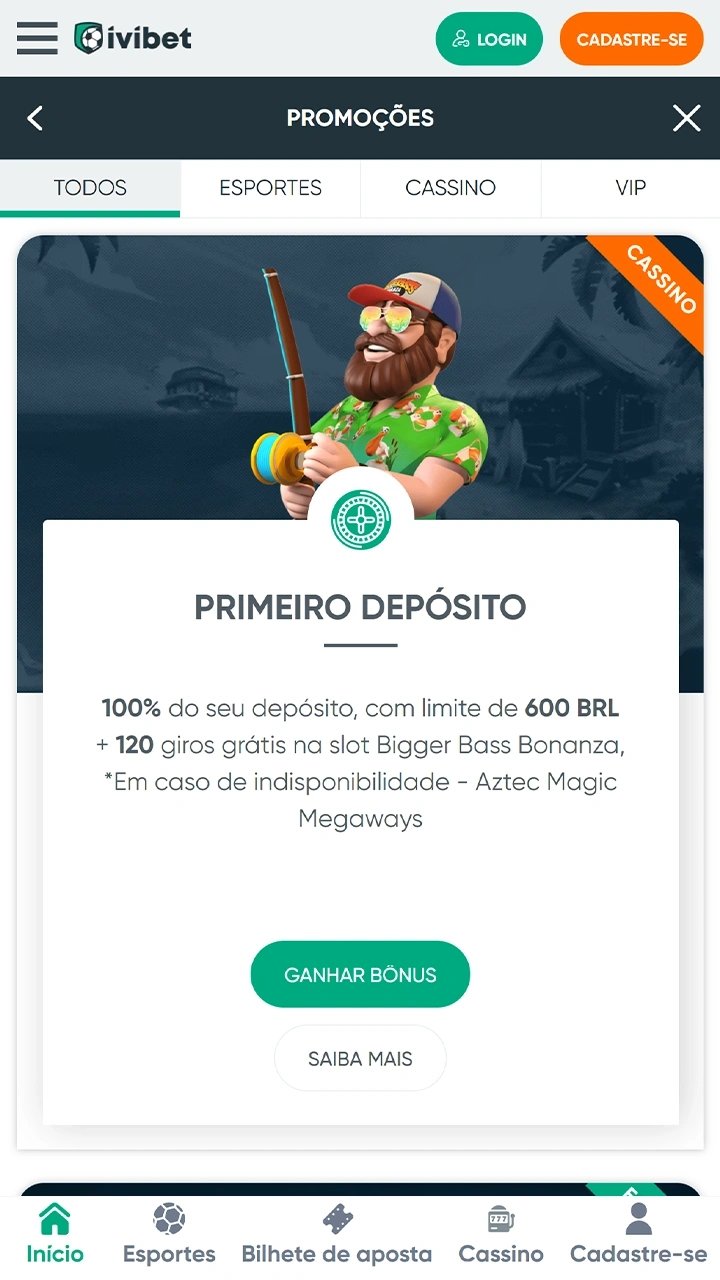 Bonus de cassino