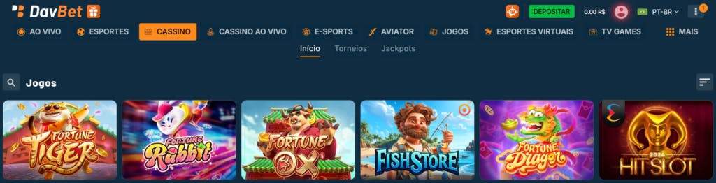 Major sport entrar